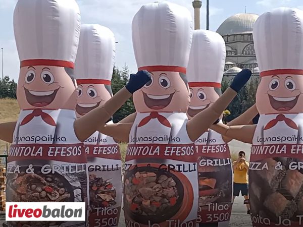 Gel Gel Balon Aşçı Adamlar