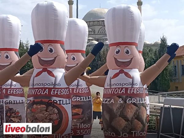 Gel Gel Balon Aşçı Adamlar