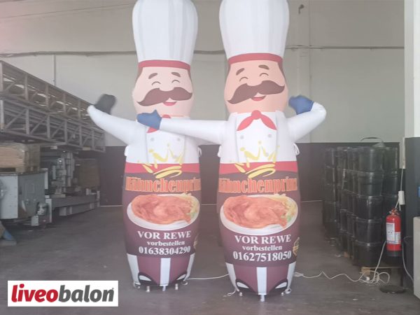 Gel Gel Balon Aşçı Tavukçu