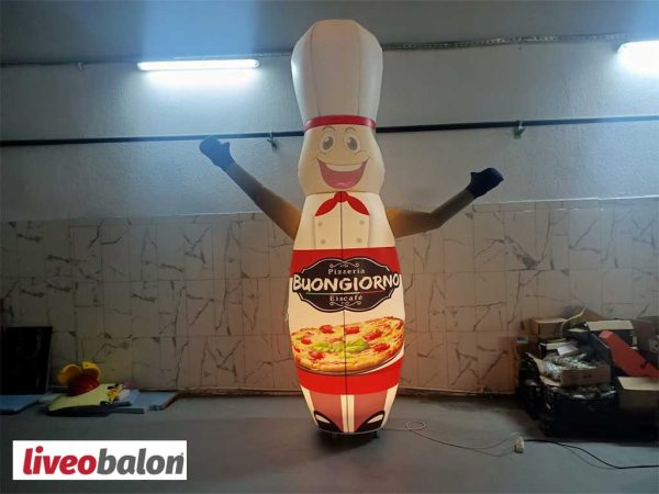 Gel Gel Pizzacı Balonu