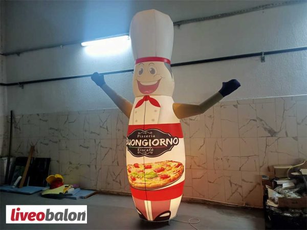 Gel Gel Pizzacı Balonu
