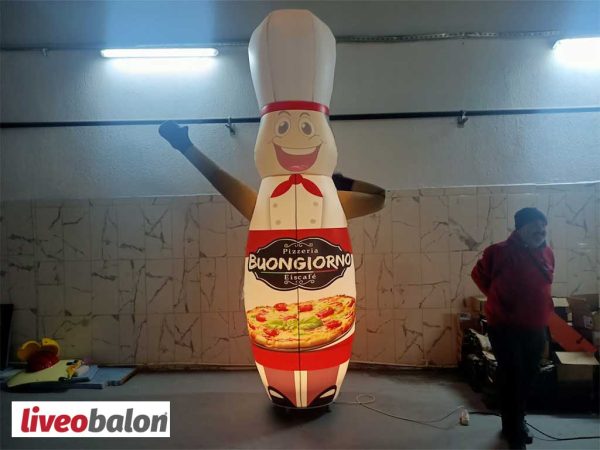 Gel Gel Pizzacı Balonu