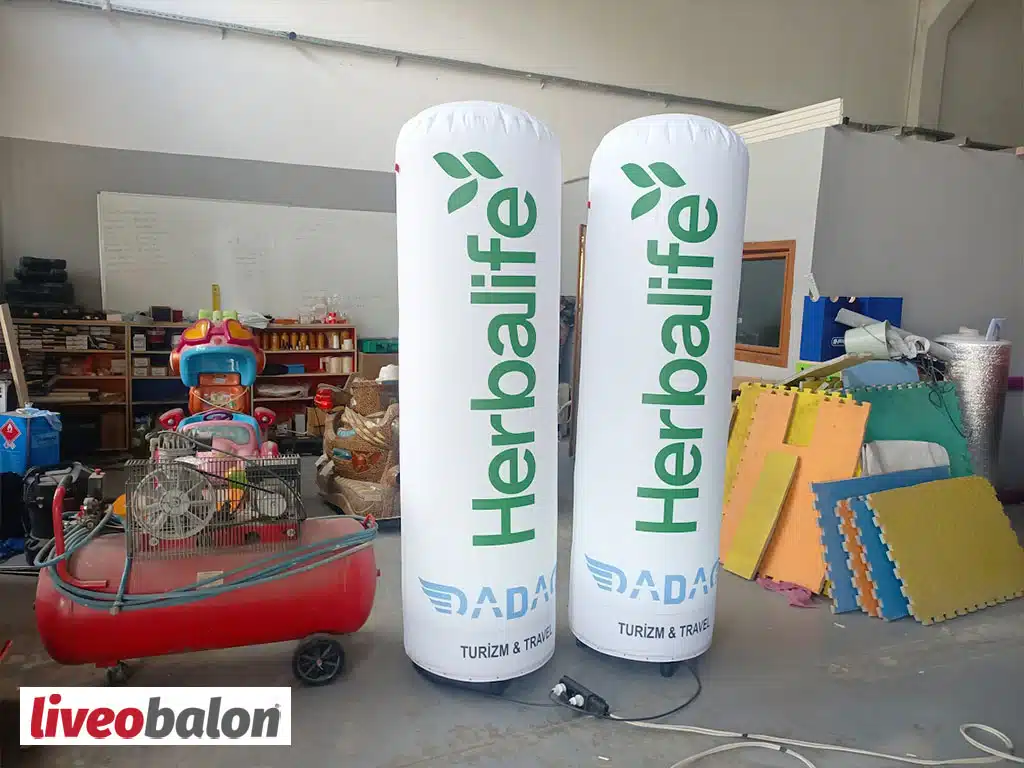 Herbal Life Işıklı Sütun Balonu