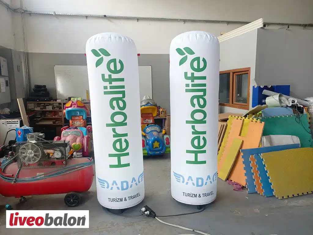 Herbal Life Işıklı Sütun Balonu