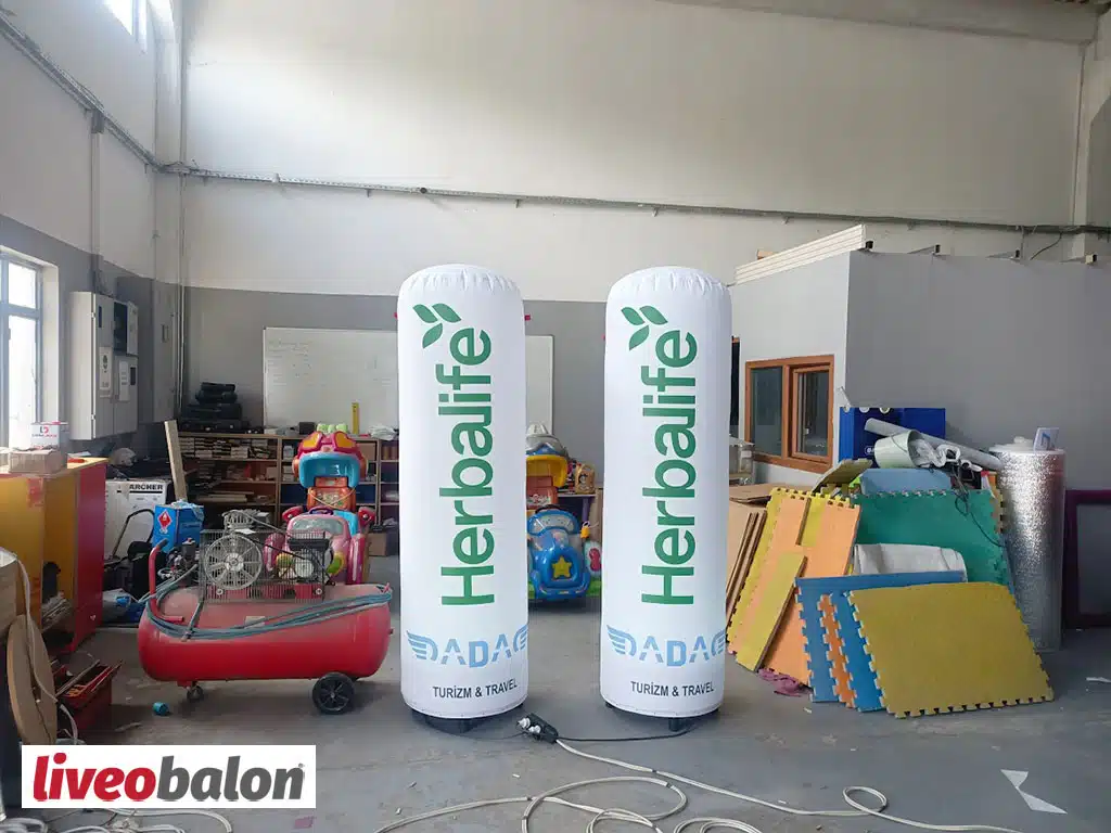 Herbal Life Işıklı Sütun Balonu