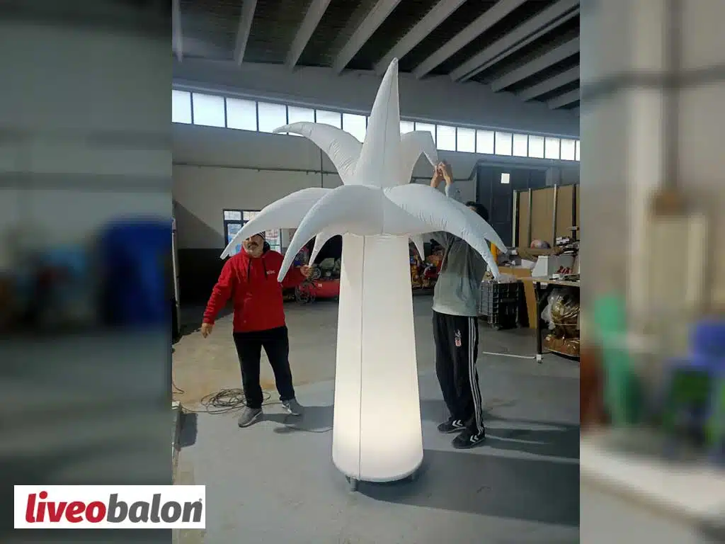 Işıklı Palmiye Balon
