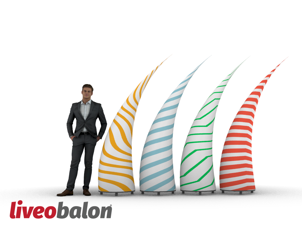 Ledli Fildişi Balonlar