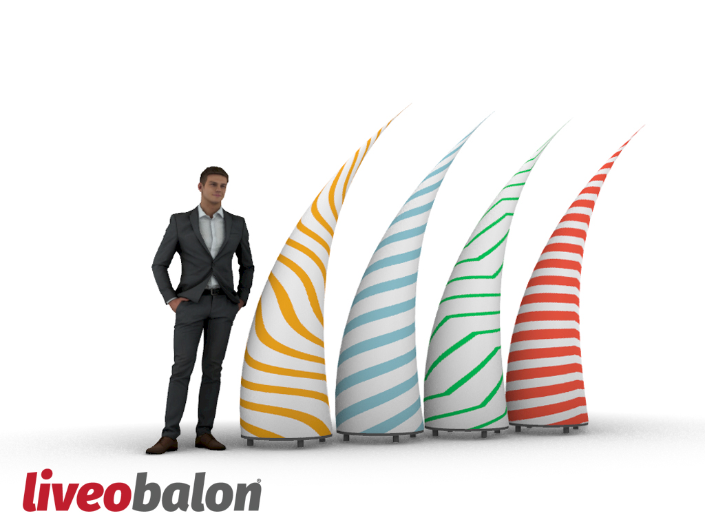 Ledli Fildişi Balonlar