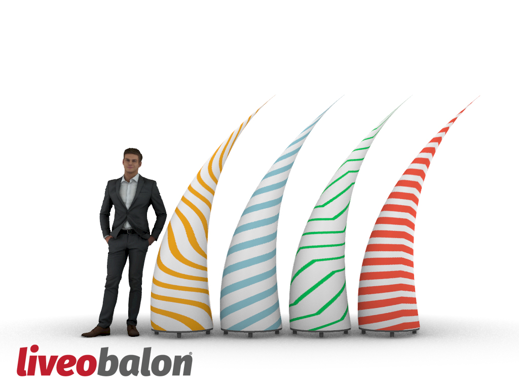 Ledli Fildişi Balonlar