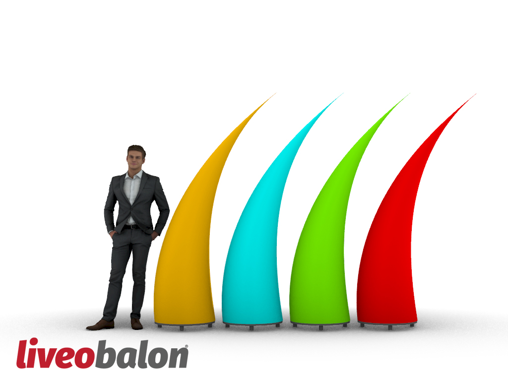 Ledli Fildişi Balonlar