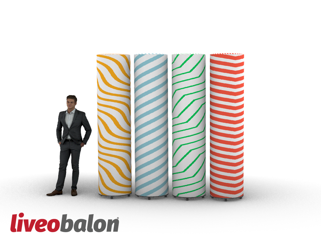 Ledli Sütun Balonlar