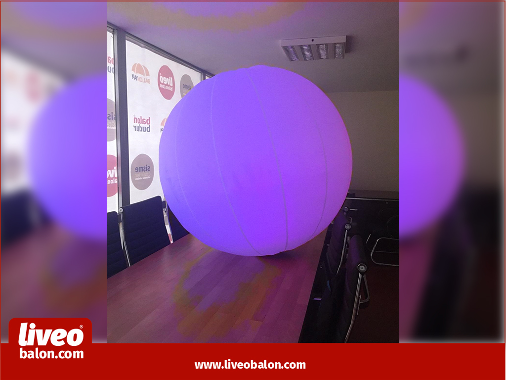 Şişme Ledli Küre Balon