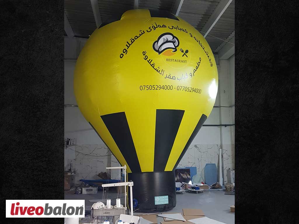 Şişme Reklam Balonu 6m