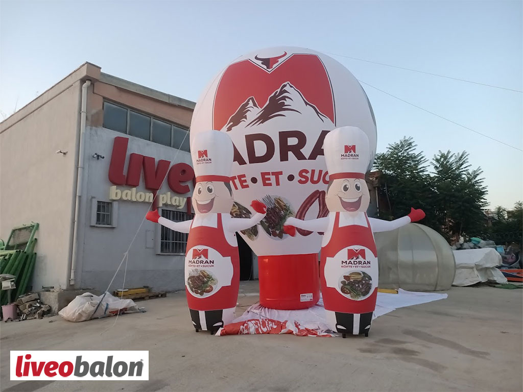 Şişme Yer Balonu 6m