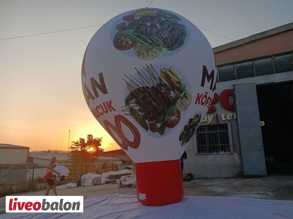 Şişme Yer Balonu 6m